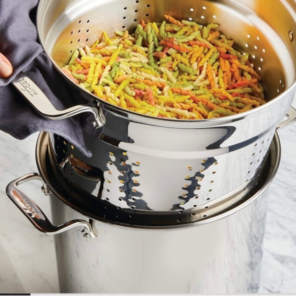 All-Clad Stainless Steel Perforated Pasta Insert